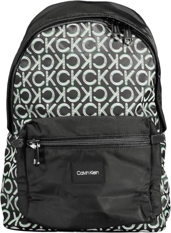 Calvin Klein Men Black Backpack Zwart Heren