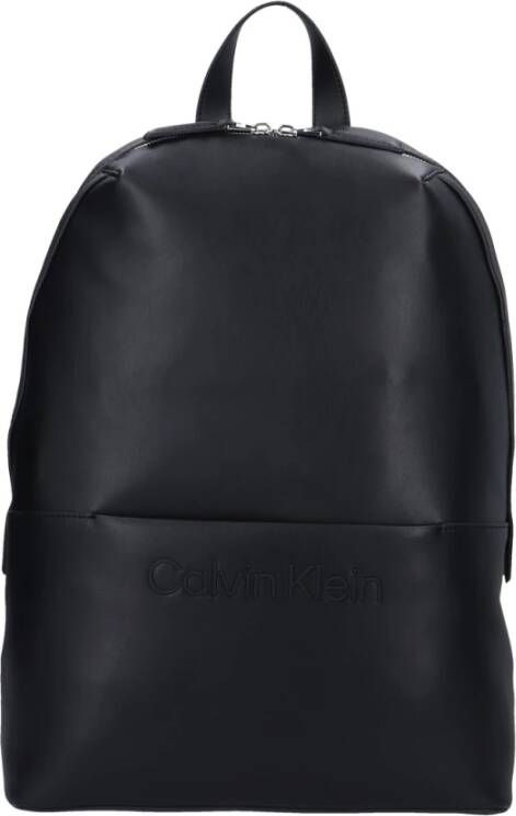 Calvin Klein Zwarte Polyester Rugzak met Laptopruimte Zwart Unisex - Foto 4