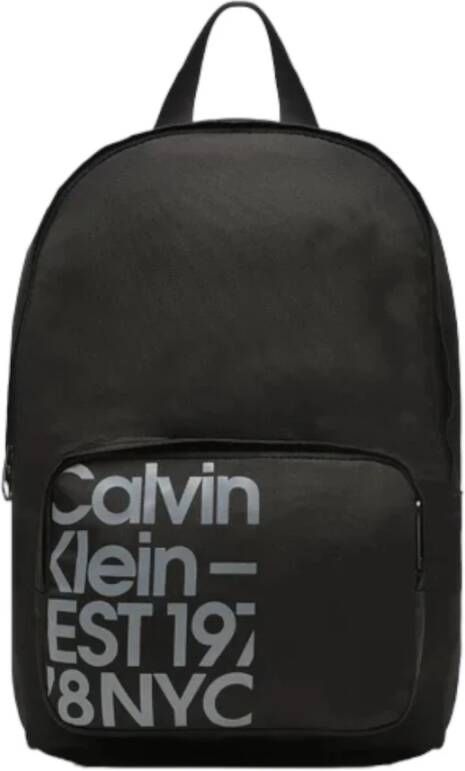 Calvin Klein Herentas uit de Lente Zomer Collectie Black Heren