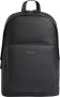 Calvin Klein Zwarte polyester rugzak met laptopvak Zwart Unisex - Thumbnail 1