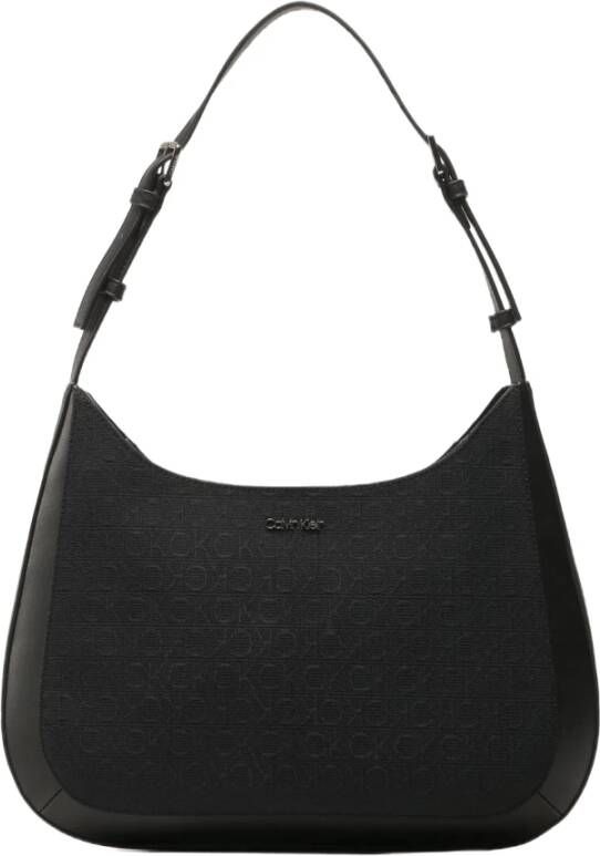 Calvin Klein Totes Ck Must Shoulder Bag Medium Jq in zwart