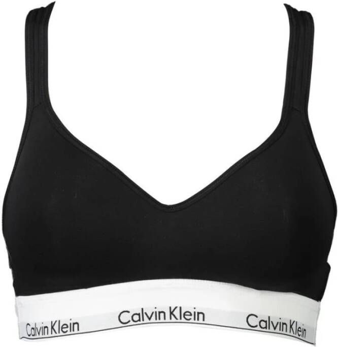 Calvin Klein Balcony Bra Woman Black Zwart Dames