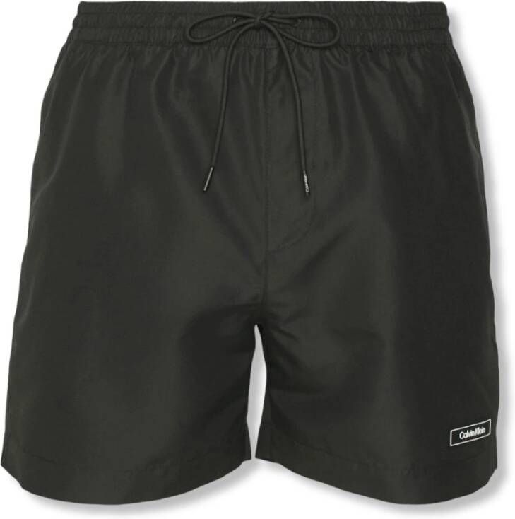 CALVIN KLEIN Heren Zwembroeken 812 Medium Drawstring Zwart - Foto 8