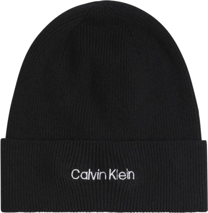 Calvin Klein Beanie Zwart Dames