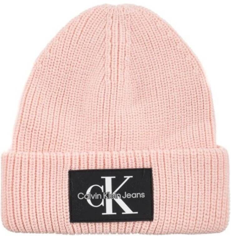 Calvin Klein Jeans Muts MONOLOGO PATCH BEANIE