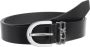 CK Calvin Klein Leren riem met labelapplicatie model 'MUST' - Thumbnail 2