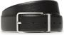 Calvin Klein Zwarte Leren Riem met Gesp Strik Sluiting Black Dames - Thumbnail 1