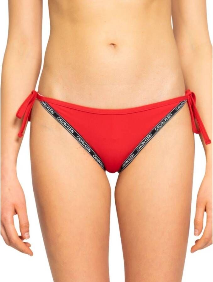 Calvin Klein Rode Beachwear Damesondergoed Red Dames