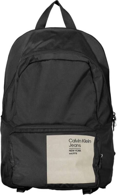 Calvin Klein Black Backpack Zwart Heren