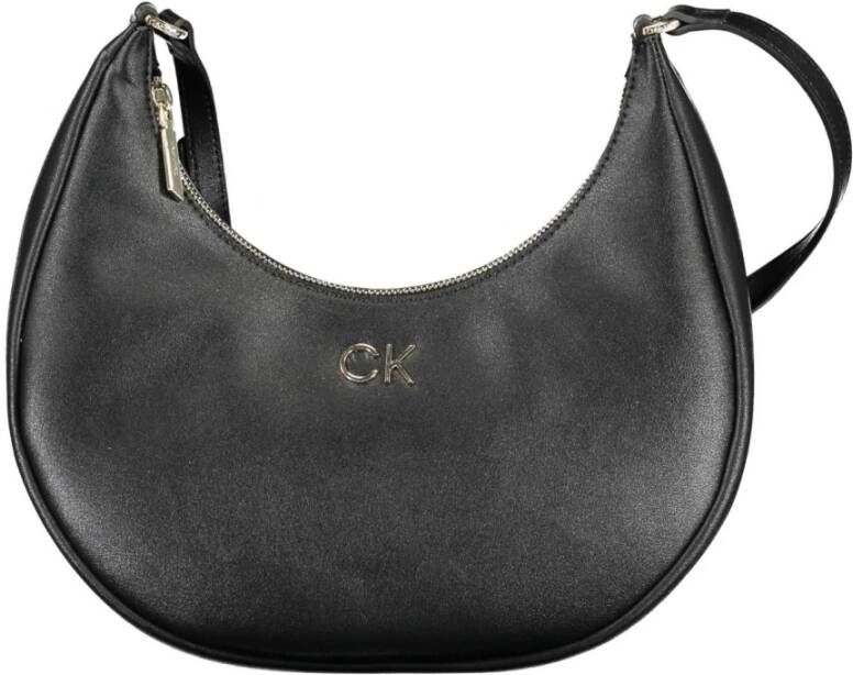 Calvin Klein Black Handbag Zwart Dames