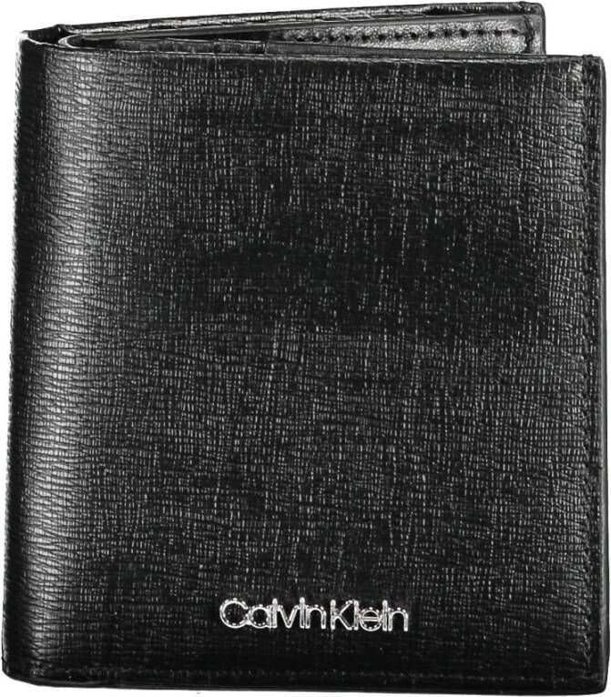 Calvin Klein Heren Portemonnee Zwart Rfid Bescherming Black Heren