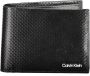 Calvin Klein Heren Portemonnee Zwart Rfid Blokkeren Black Heren - Thumbnail 1