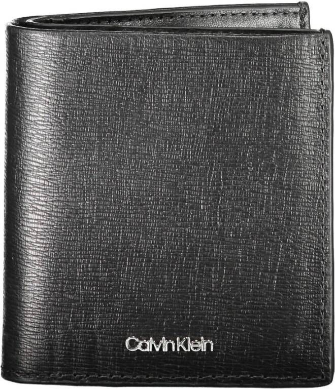 Calvin Klein Heren Portemonnee Zwart Rfid Bescherming Black Heren