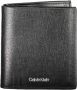 Calvin Klein Heren Portemonnee Zwart Rfid Bescherming Black Heren - Thumbnail 1
