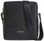 Calvin Klein Zwarte Heren Schoudertas Contrast Details Black Heren - Thumbnail 1
