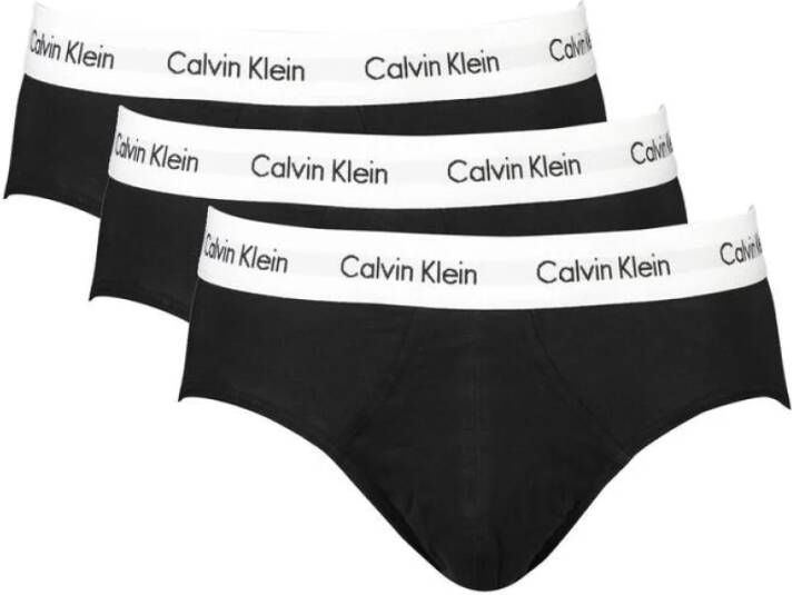 Calvin Klein Black Men Slip Zwart Heren