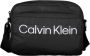 Calvin Klein Black Polyester Shoulder Bag Zwart - Thumbnail 3