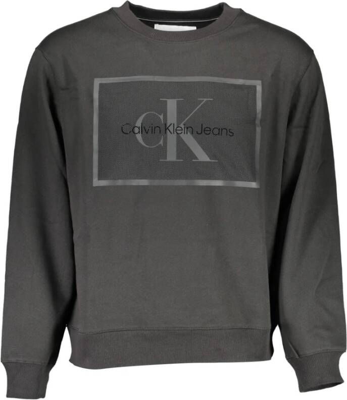 Calvin Klein Heren Logo Sweatshirt Black Heren