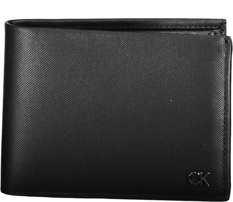Calvin Klein Black Wallet Zwart Heren