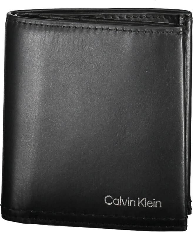 Calvin Klein Black Wallet Zwart Heren