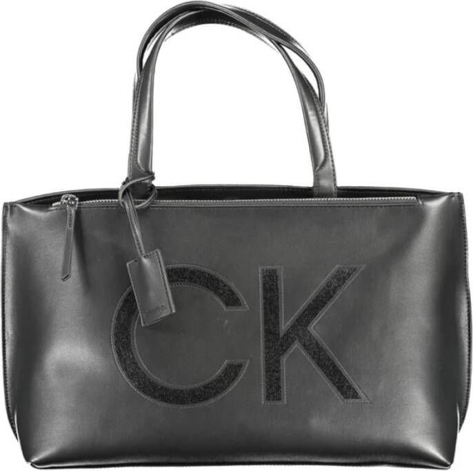 Calvin Klein Black Women Bag Zwart Dames