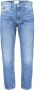 Calvin Klein Blauwe Katoenen Jeans met Gewassen Effect Blue Heren - Thumbnail 1