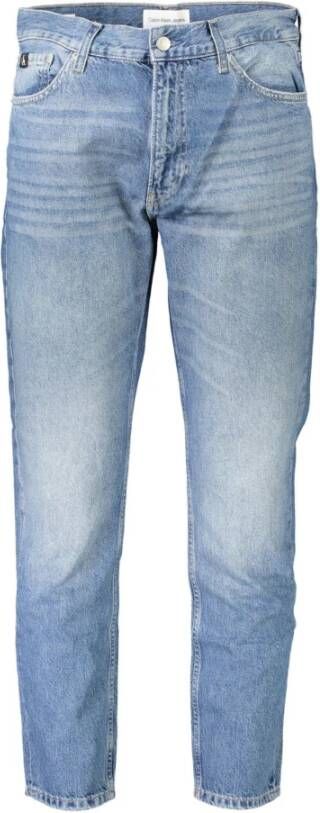 Calvin Klein Blauwe Jeans voor Mannen Blauw Heren