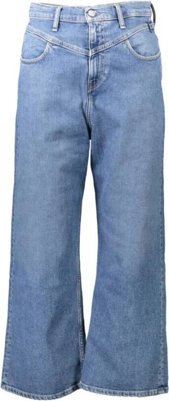 Calvin Klein Blue Jeans Pant Blauw Dames