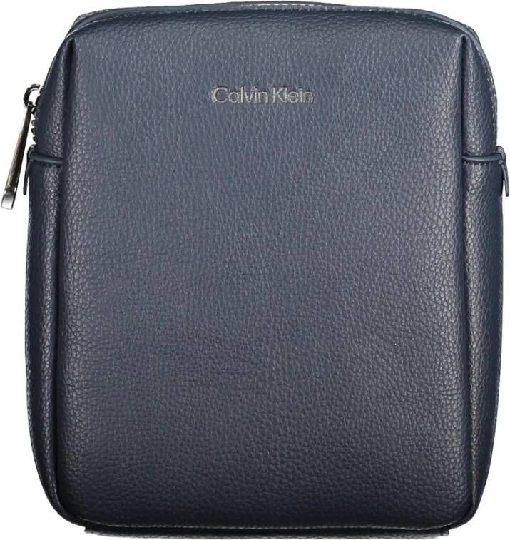 Calvin Klein Blue Shoulder Bag Blauw Heren