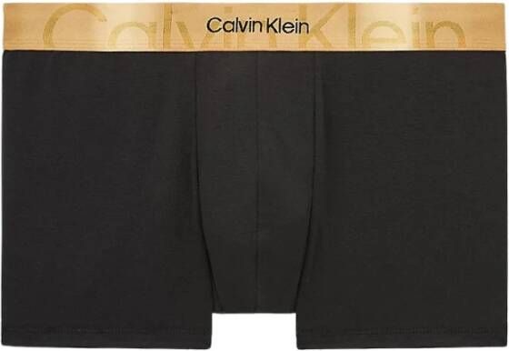 Calvin Klein Klassiek Katoenen Ondergoed met Bijgewerkte Logo Afwerking Yellow Heren