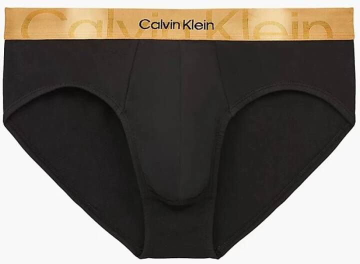Calvin Klein Embossed Icon Klassieke Bottoms met Bijgewerkte Logo Afwerking Yellow Heren