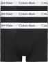 CALVIN KLEIN UNDERWEAR Calvin Klein Heren Boxershorts 3-pack Low Rise Trunks Zwart - Thumbnail 12
