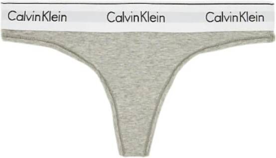 Calvin Klein Grijze Katoenen Ondergoed Collectie voor Vrouwen Gray Dames - Foto 9