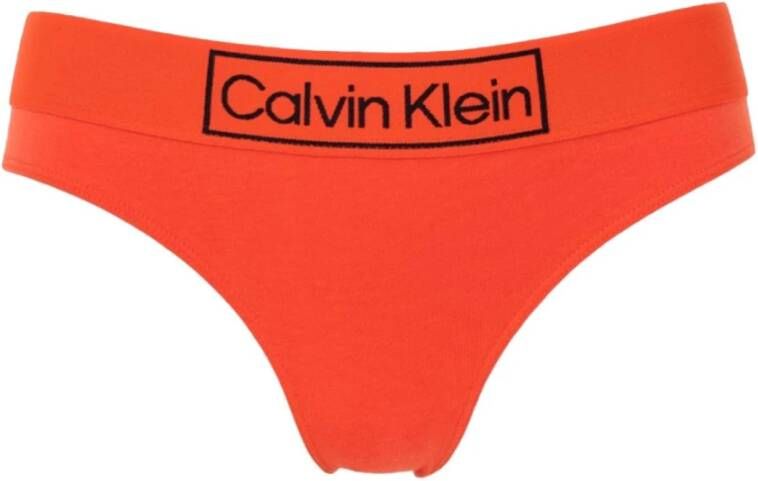 Calvin Klein Bottoms Oranje Dames