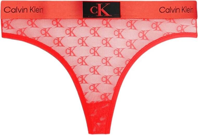 Calvin Klein Bottoms Rood Dames
