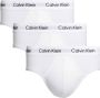 Calvin Klein Witte Katoenen Ondergoedpak Elastische Taille White - Thumbnail 7