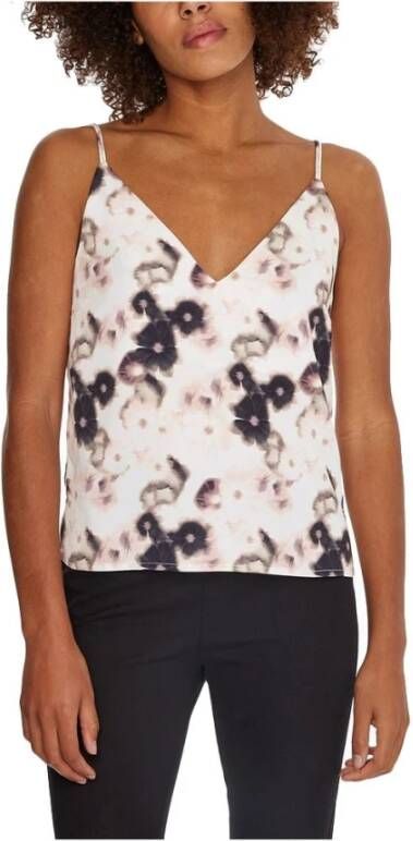 Calvin Klein Stijlvolle Mouwloze Top voor Vrouwen White Dames