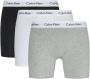 Calvin Klein 3-Pack Boxer Briefs Hoogwaardig comfort en ondersteuning Gray Heren - Thumbnail 1