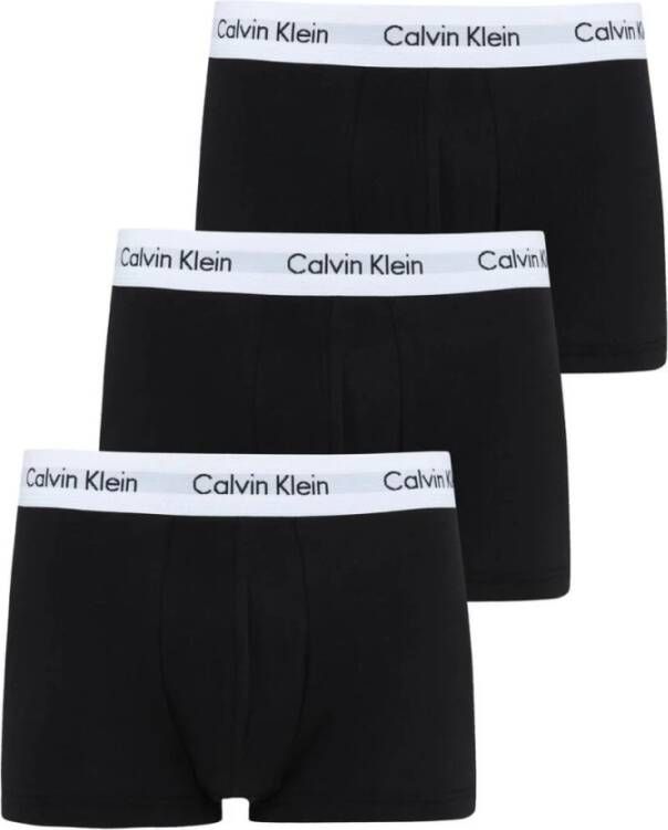 Calvin Klein Boxer 3-pack met Extra Ruimte Black Heren