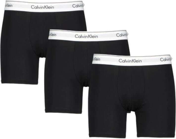 Calvin Klein Boxer Briefs 3-Pack Zwart Heren