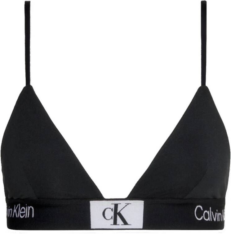 Calvin Klein Triangel-bh UNLINED TRIANGLE met logo op de onderste band