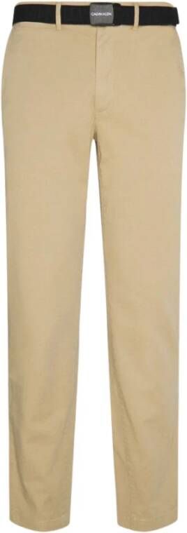 Calvin Klein Broek Beige Heren