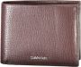 Calvin Klein Bruin Leren Portemonnee met Rfid Blokkering Brown Heren - Thumbnail 1