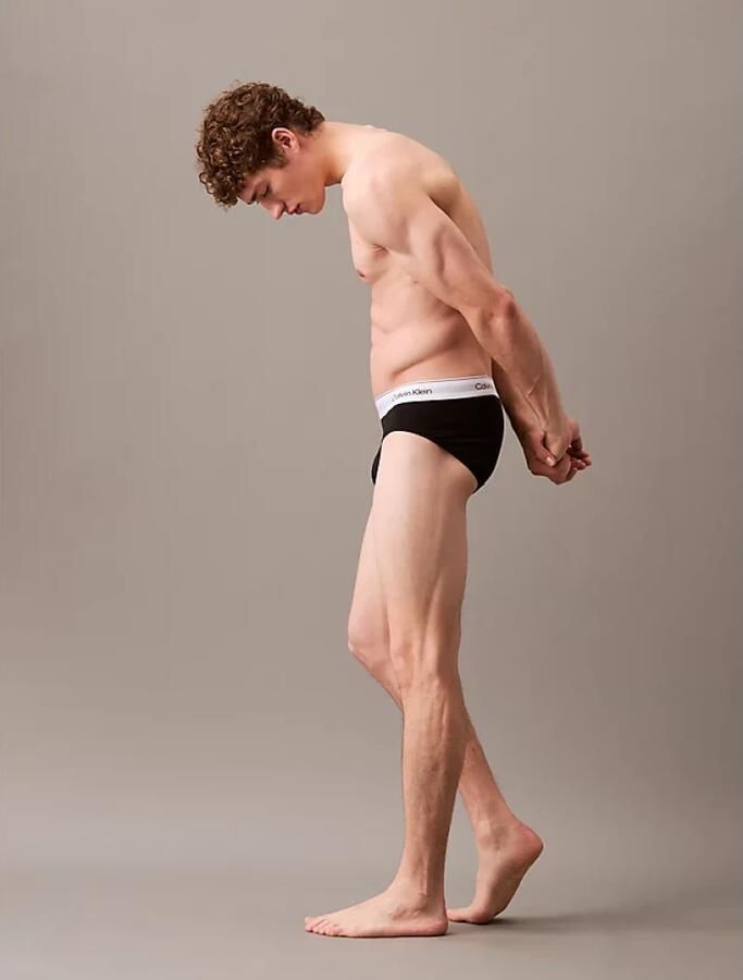 Calvin Klein Hipster HIP BRIEF 3PK met logo-elastische tailleband (3 stuks) (set 3 stuks) - Foto 2