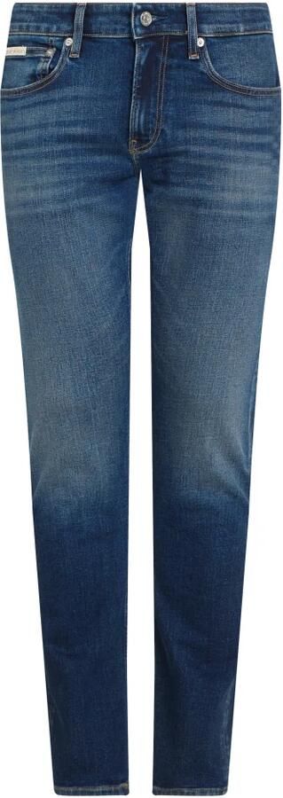 Calvin Klein Authentieke Straight Leg Blauwe Jeans Blue Heren - Foto 7