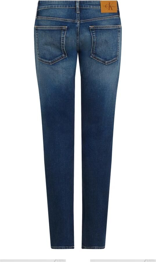 Calvin Klein Authentieke Straight Leg Blauwe Jeans Blue Heren - Foto 2