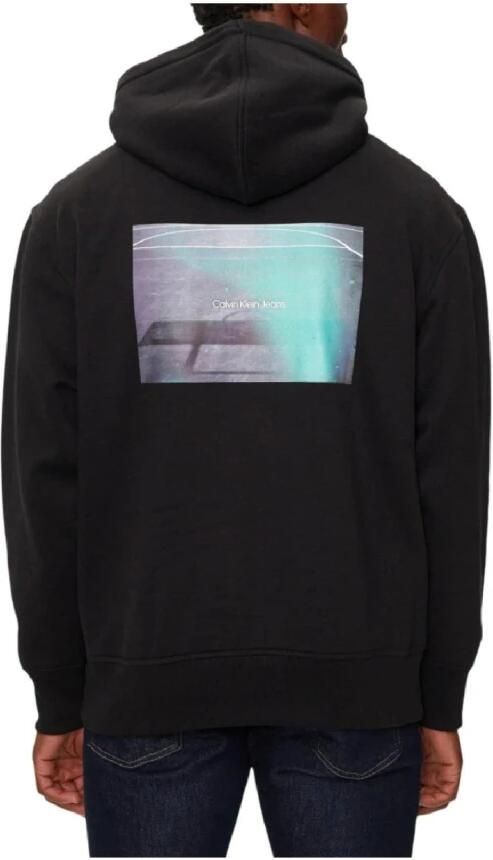 Calvin Klein Basketbalveld Sweatshirt Black Heren - Foto 2