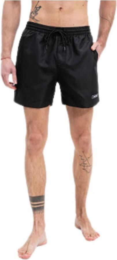 CALVIN KLEIN Heren Zwembroeken 812 Medium Drawstring Zwart - Foto 6
