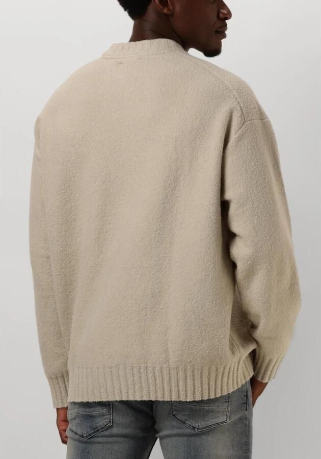 CALVIN KLEIN Heren Truien & Vesten Boucle Boxy Sweater Beige - Foto 6