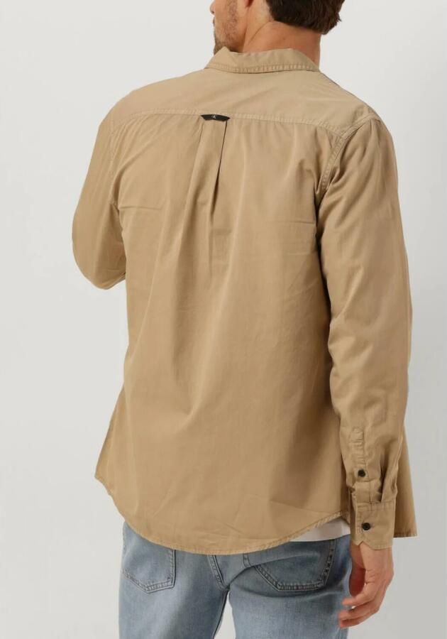 Calvin Klein Beige Trendy Overshirt voor Mannen Beige Heren - Foto 5